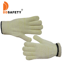 White Heat Resistant Working Gloves for BBQ